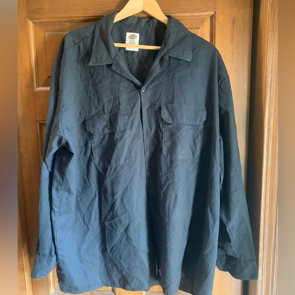 Dickies long sleeve button up